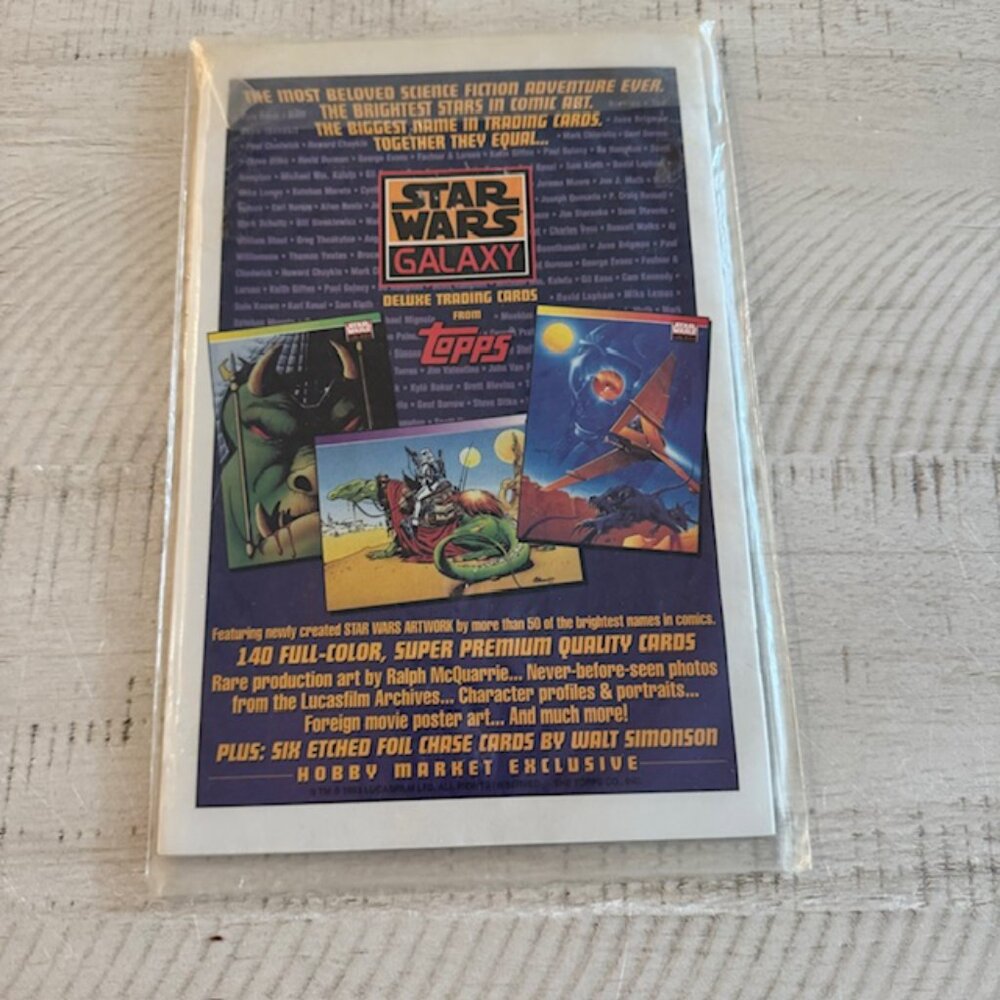 Vintage 1993 TOPPS COMICS - KIRBYCHROME NIGHT GLIDER - FACTORY SEALED WITH CARD - Picture 2 of 3